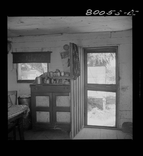 Kitchen doorway. Saint Mary's County, Maryland