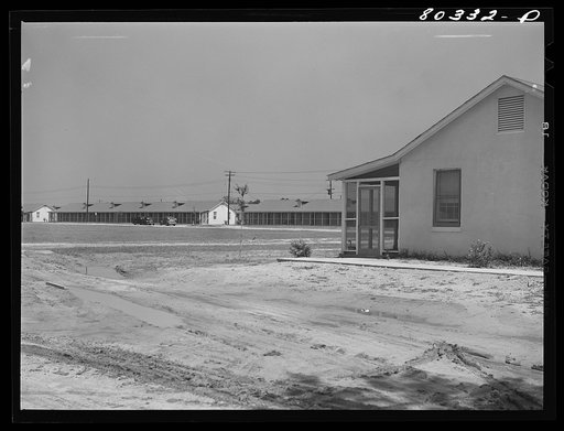 Army quarters. Craig Field, Southeastern Air Training Center, Selma, Alabama