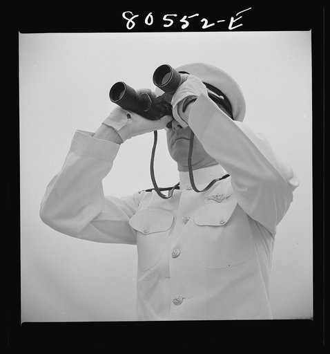 Naval officer. Anacostia naval base, Washington, D.C.