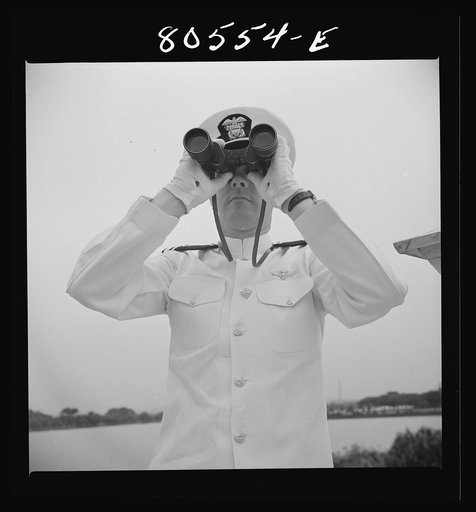Untitled photo, possibly related to: Naval officer, Anacostia, Washington, D.C.