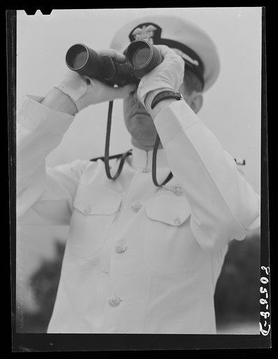 Untitled photo, possibly related to: Naval officer. Anacostia naval base, Washington, D.C.