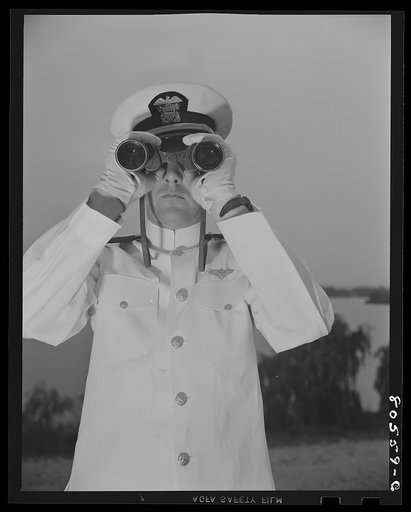 Untitled photo, possibly related to: Naval officer, Anacostia, Washington, D.C.
