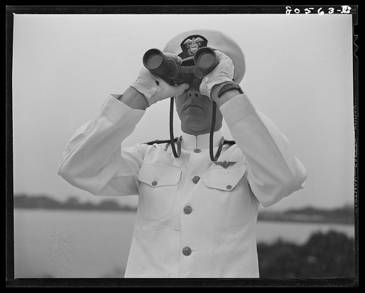 Untitled photo, possibly related to: Naval officer, Anacostia, Washington, D.C.