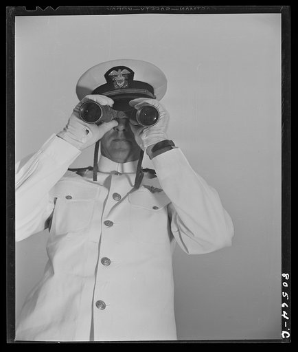 Untitled photo, possibly related to: Naval officer, Anacostia, Washington, D.C.