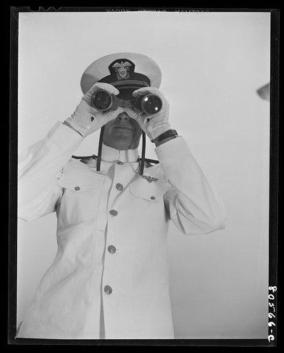 Untitled photo, possibly related to: Naval officer, Anacostia, Washington, D.C.