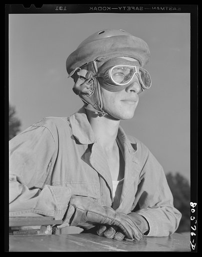 Fort Belvoir, Virginia. Tank driver