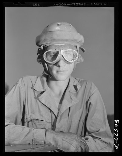 Untitled photo, possibly related to: Fort Belvoir, Virginia. Tank driver
