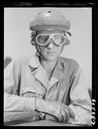 Untitled photo, possibly related to: Fort Belvoir, Virginia. Tank driver
