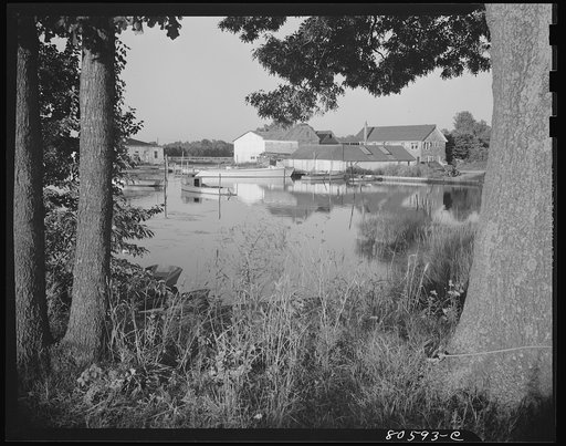 East New Market was once a thriving fishing village, but today it is just one of many "crossroads" found along the "East Shore." Dorchester County, Maryland