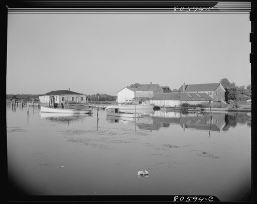 Untitled photo, possibly related to: East New Market was once a thriving fishing village, but today it is just one of many "crossroads" found along the "East Shore." Dorchester County, Maryland