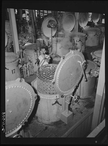 A packing plant for tomatoes in Maryland