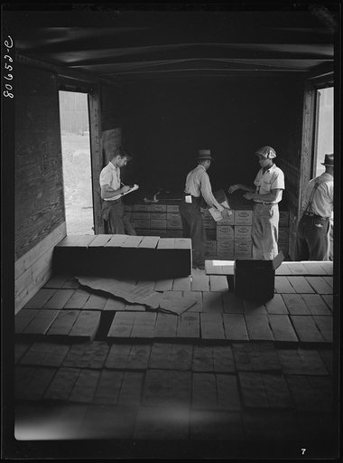 Untitled photo, possibly related to: The Phillips Packing Company ships by rail, truck and water. Cambridge, Maryland