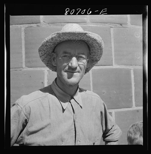 This Maryland farmer once was a railroad worker until poor health put him on a farm fifteen years ago