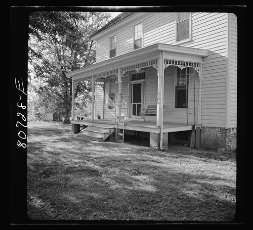Untitled photo, possibly related to: East shore Dorchester County farmhouses are spacious and well built. Dorchester County, Maryland