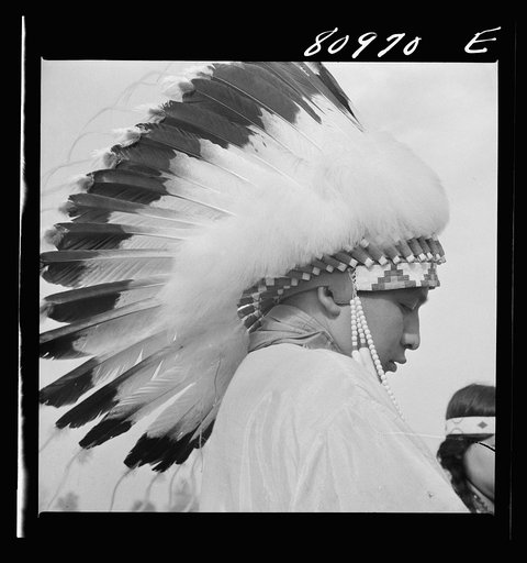 Windsor Locks, Connecticut. Indian participating in Indian fair sponsored by the local Indian association