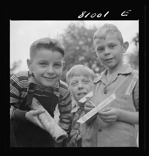 Mill worker's children. Holyoke, Massachusetts