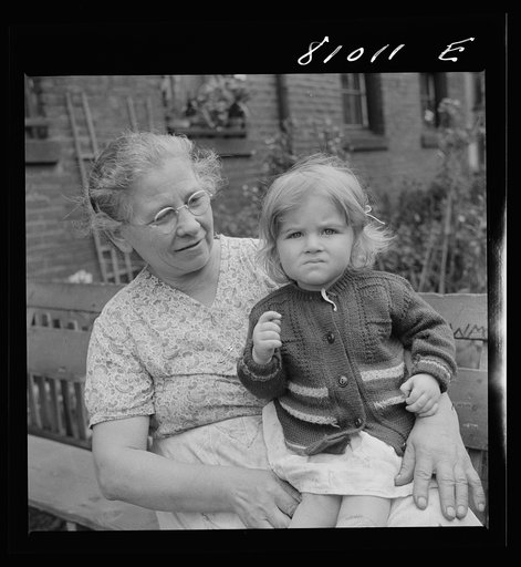 Untitled photo, possibly related to: This girl's mother is Lithuanian and her father is Polish. Workers' section of Holyoke, Massachusetts