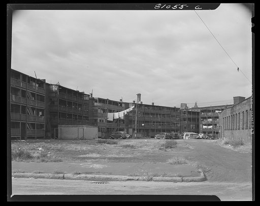 The slums in Holyoke are old, nothing much has been built in the last thirty years. Holyoke, Massachusetts