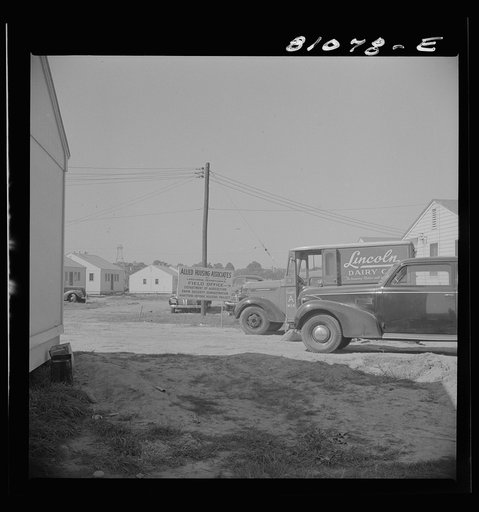 Untitled photo, possibly related to: Hartford, Connecticut. FSA (Farm Security Administration) defense housing project