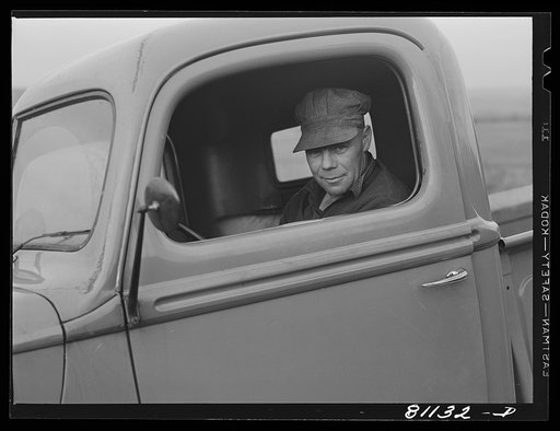 Little Falls (Vicinity) New York. Mr. Daxtater, a dairy farmer.