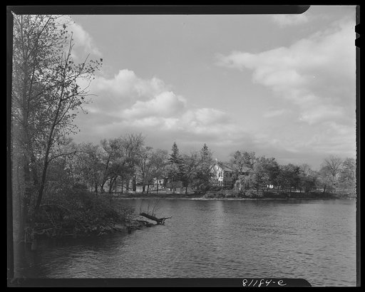 A farm built in the early eighties by a wealthy landholder on the Hudson River