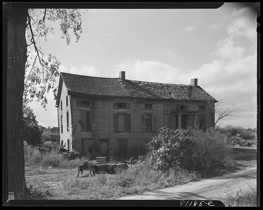 Before steamer trade up the Hudson destroyed the herring fisheries, fishing villages thrived on its shores. All of them are now deserted and in ruin