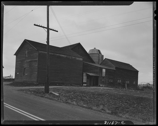 Little Falls (vicinity), New York. Farm buildings