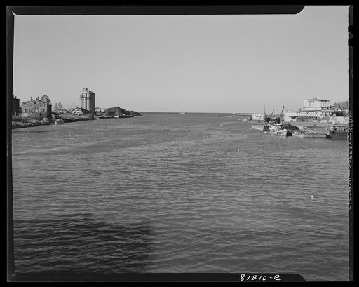 Oswego, New York. The harbor