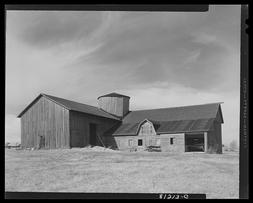 Barn on the uplands above Elmira, New York
