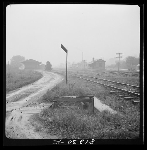 Freight and passenger station. Fort Hunter, New York