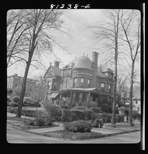 House in the old residential district at Little Falls, New York