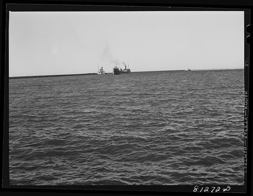Harbor mouth. Oswego, New York