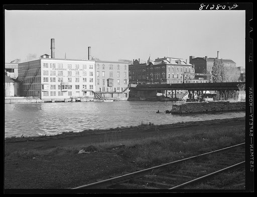 Riverfront. Port of Oswego, New York