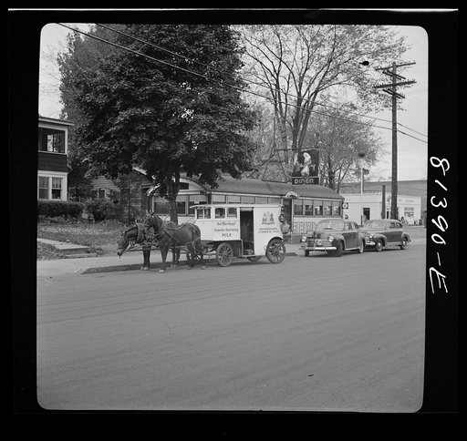 Milk delivery. Syracuse, New York