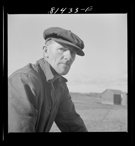 Hired man on the Daxtater dairy farm near Little Falls, New York