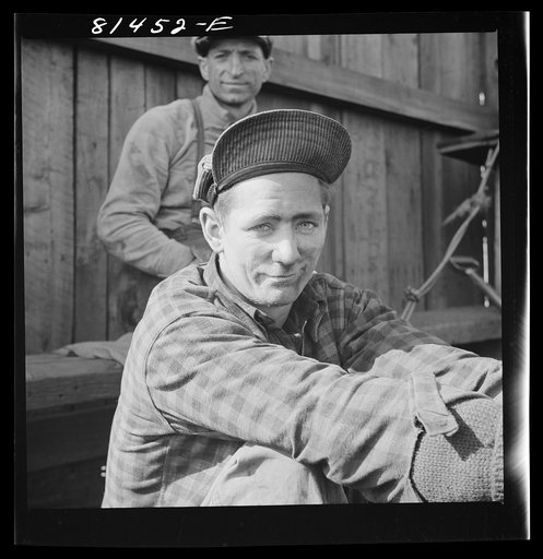 Oswego, New York. French-Canadian stevedores.