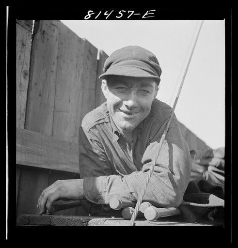 French-Canadian stevedores. Oswego, New York