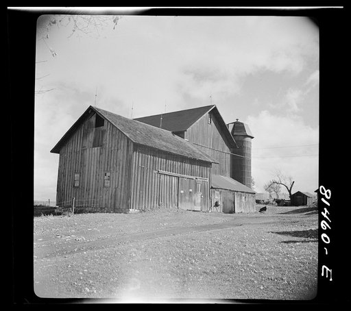 Finger Lake country, New York. A barn