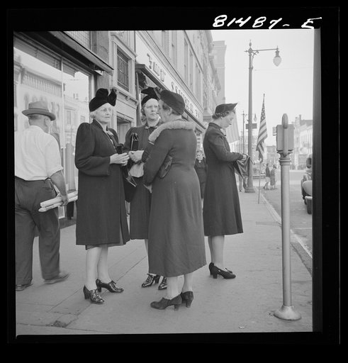 Shoppers. Amsterdam, New York