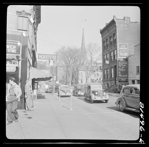 Amsterdam, New York. Street scene
