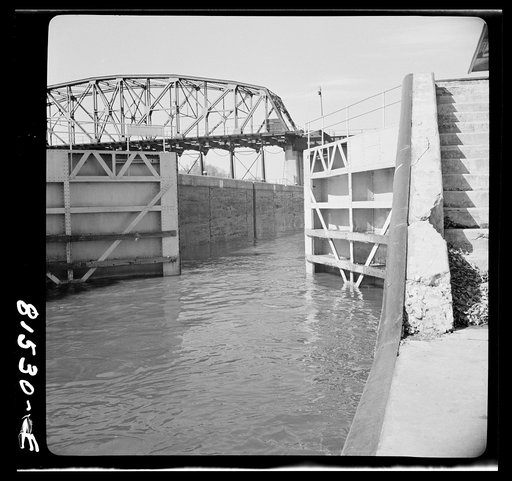 Lock Eleven. Erie Canal, New York