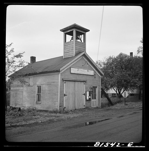 Town hall and firehouse. Fort Hunter, New York