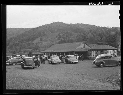 Navajo Indian trading post and curio mart on the Mohawk trail in Massachusetts. A real Navajo family is retained as an attraction