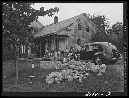 Farmers along the Mohawk Trail in Massachusetts depend on the tourist for much [of] their profit.