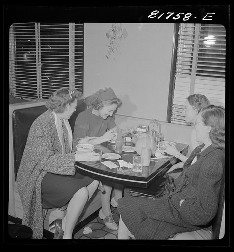 Washington Hot Shoppe restaurant. Washington, D.C.