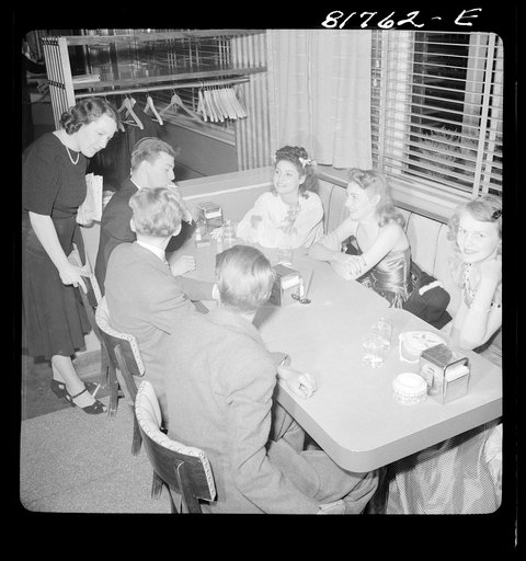 Washington Hot Shoppe restaurant. Washington, D.C.