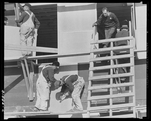 Emergency defense office construction work. Washington, D.C.