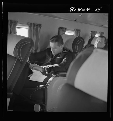Passenger aboard an American airliner enroute from Washington to Los Angeles
