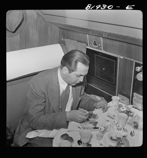 Passenger aboard an American airliner enroute from Washington to Los Angeles