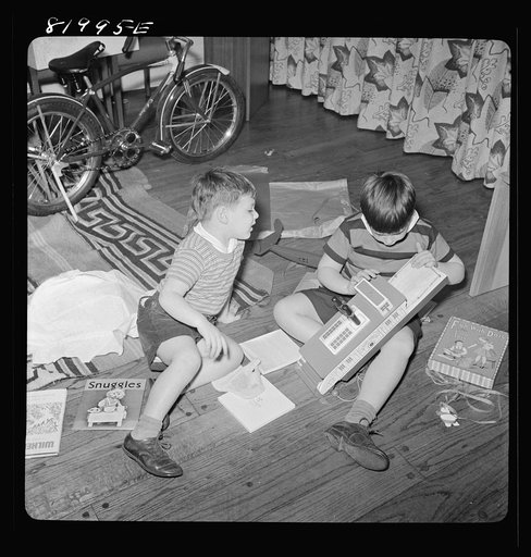 Christmas in the home of a government executive in Virginia